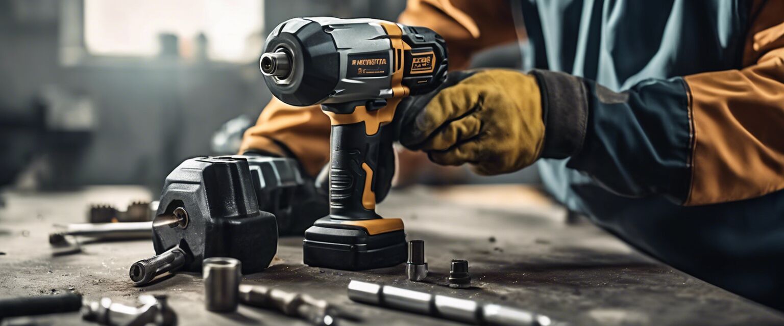 Maintaining a cordless impact wrench